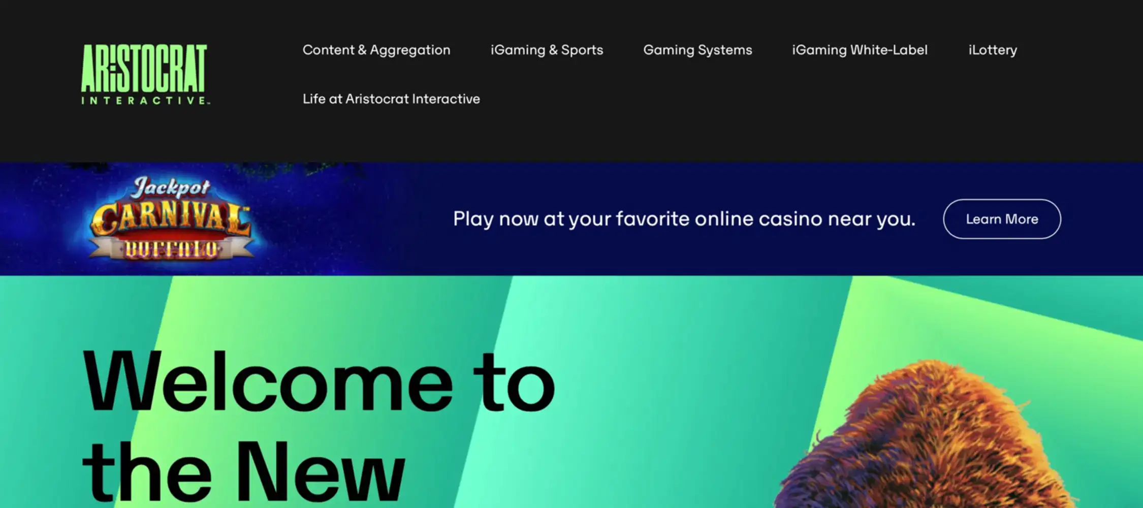 aristocrat interactive igaming b2b provider