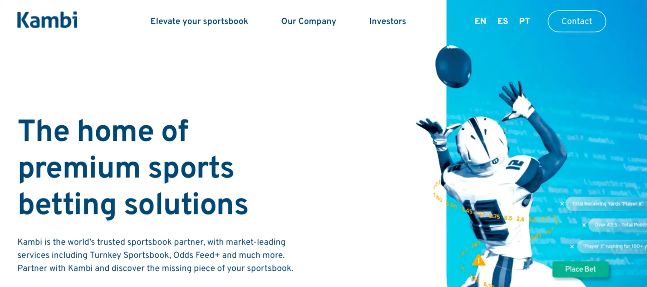 kambi igaming b2b provider