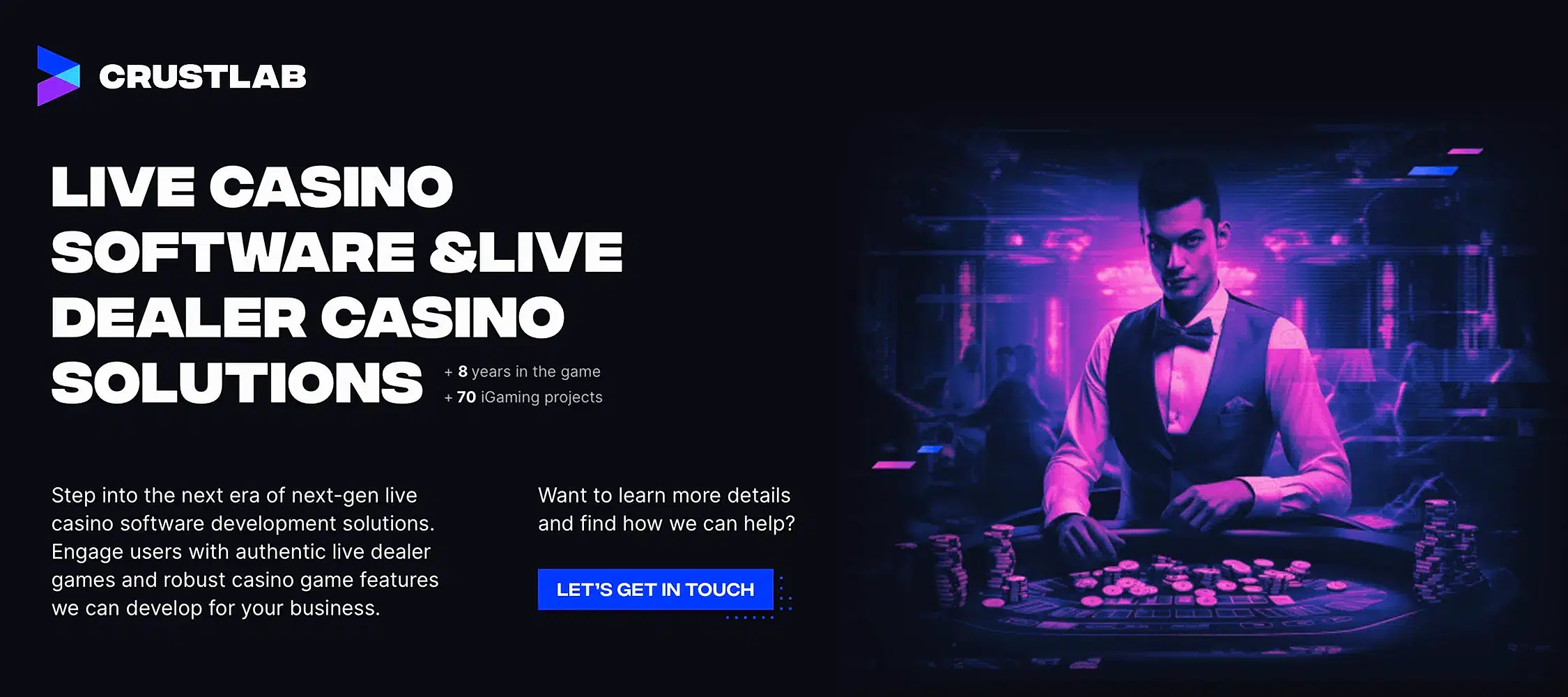 crustlab live casino software provider