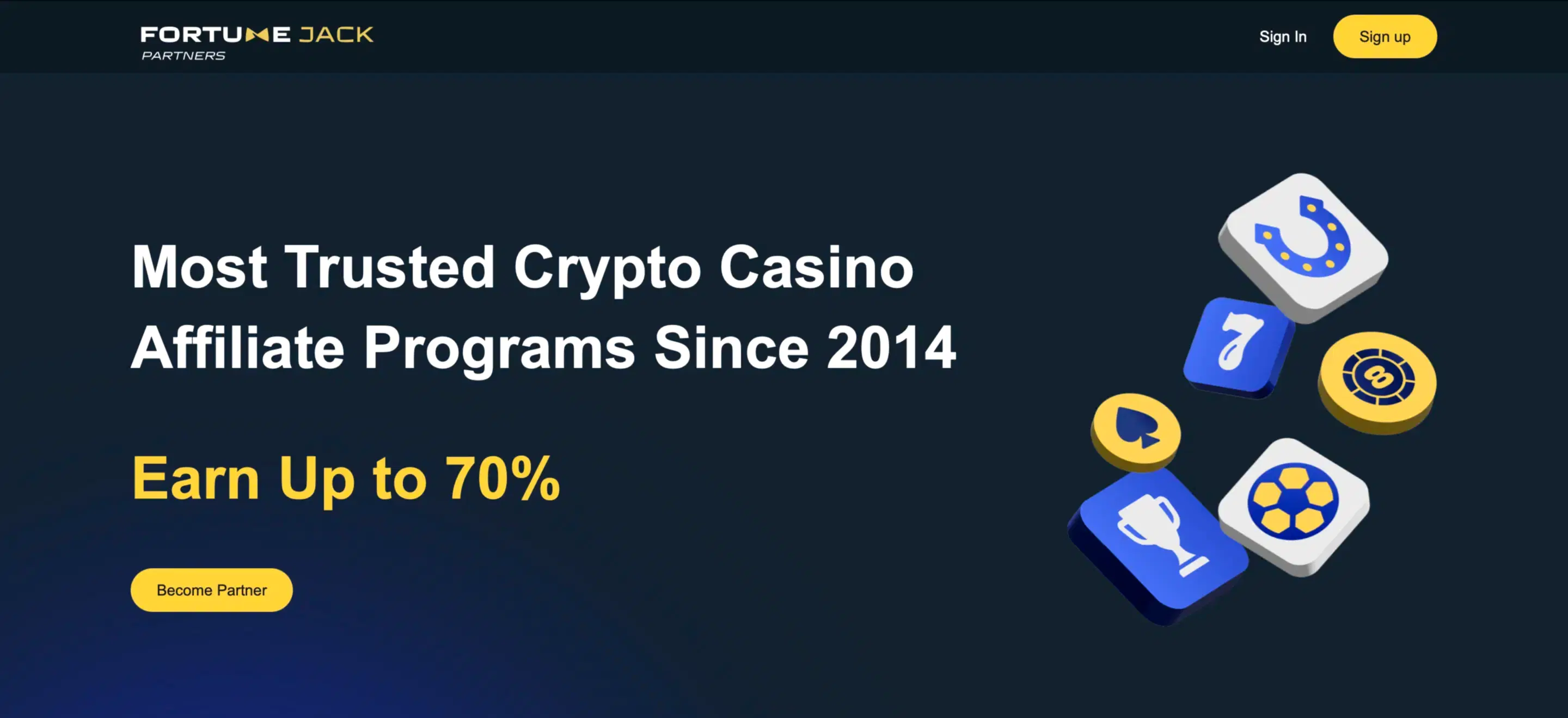 fortunejack partners bitcoin casino affiliate program