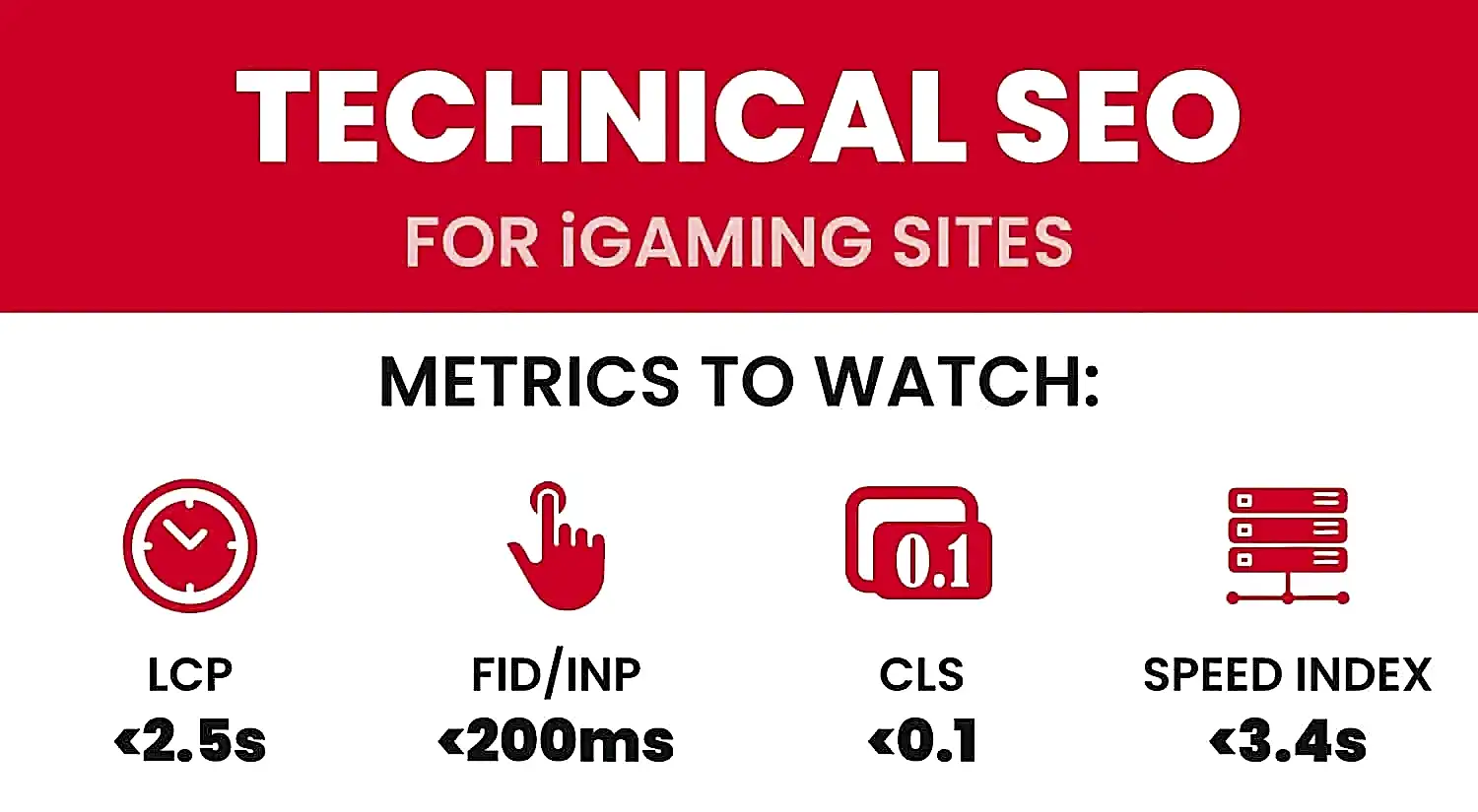 igaming seo strategies technical seo
