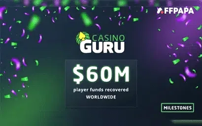 Casino Guru’s Complaint Resolution Center exceeds $60M